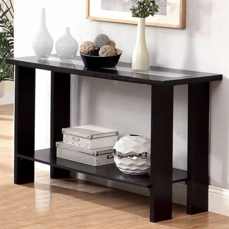 LUMINAR II SOFA TABLE Espresso Finish